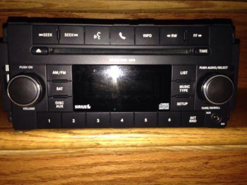 Dodge factory oem cd player am fm radio p05091111ac chysler dodge jeep