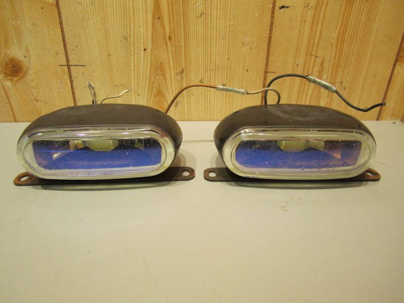 Oval fog light set good used