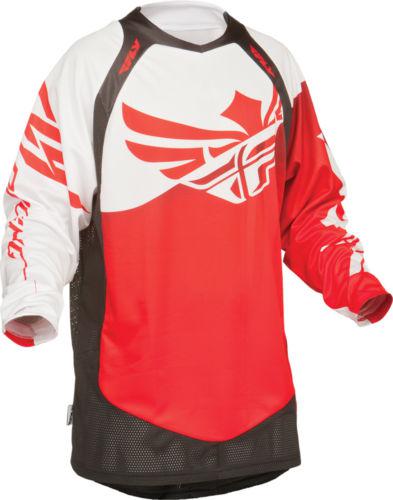 Fly racing evolution clean jersey red/white/black x-large 367-122x