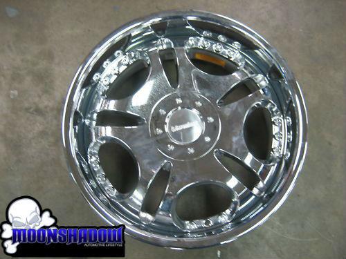 Lowenhart bmw ld1 18" chrome wheel rim 18x10.5 5x120