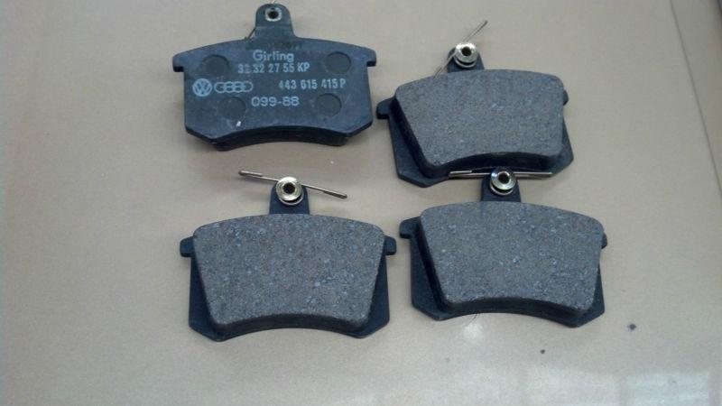 Audi 5000 rear pad set genuine factory parts