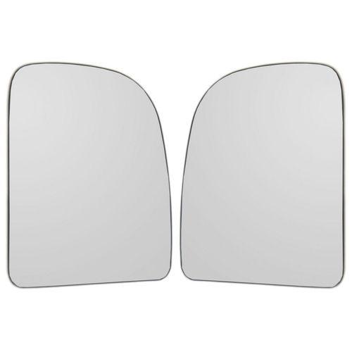 Ford van truck power towing side mirror glass pair set