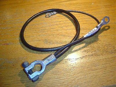 70-72 mopar b e body cuda 383 440 440-6 concours negitive battery cable