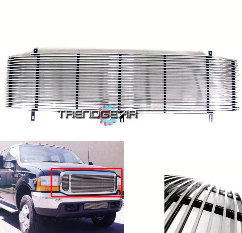 99-04 ford f250 f350 f450 f550 super duty upper billet grille insert 00 01 02 03