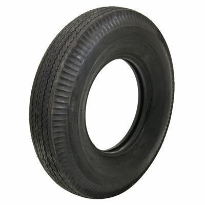 Coker firestone wide oval tire 7.50-14 blackwall bias-ply 517805 each