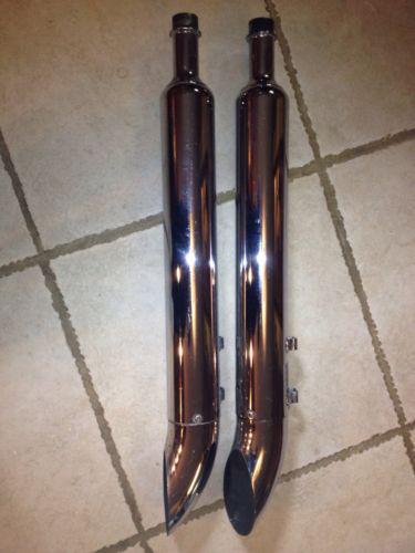 Kerker slip on exhaust mufflers harley davidson flt 85-94 evo touring flh flht