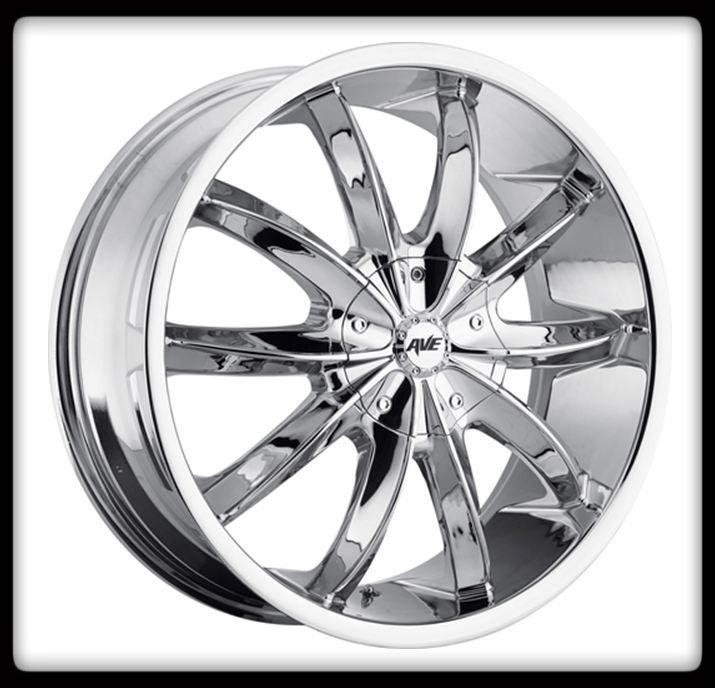 17" x 7.5" avenue a608 17 inch chrome 5x100 5x4.5 5x114.3 impreza cl wheels rims