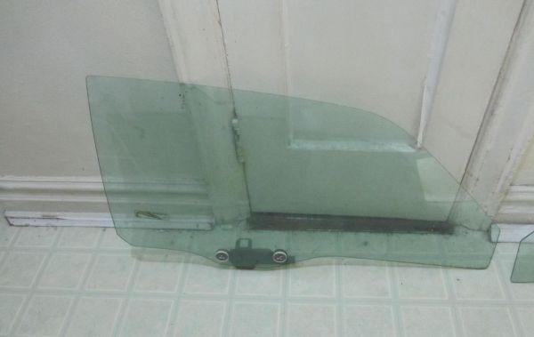 1983-1986 thunderbird door glass a pair both sides turbo coupe