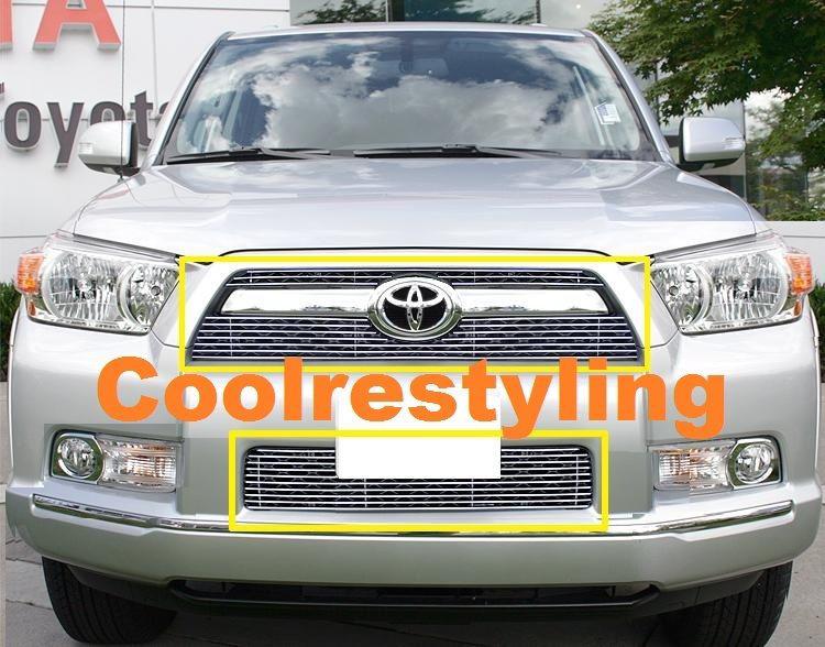 10 11 12 13  toyota 4runner 4 runner billet grille combo inserts upper bumper