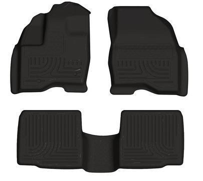 Husky weatherbeater™ front/rear cargo floor mats ford explorer 2011-2014 black