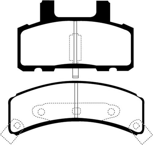 Ebc brakes dp21273 ebc greenstuff 2000 series sport brake pads 97-99 deville