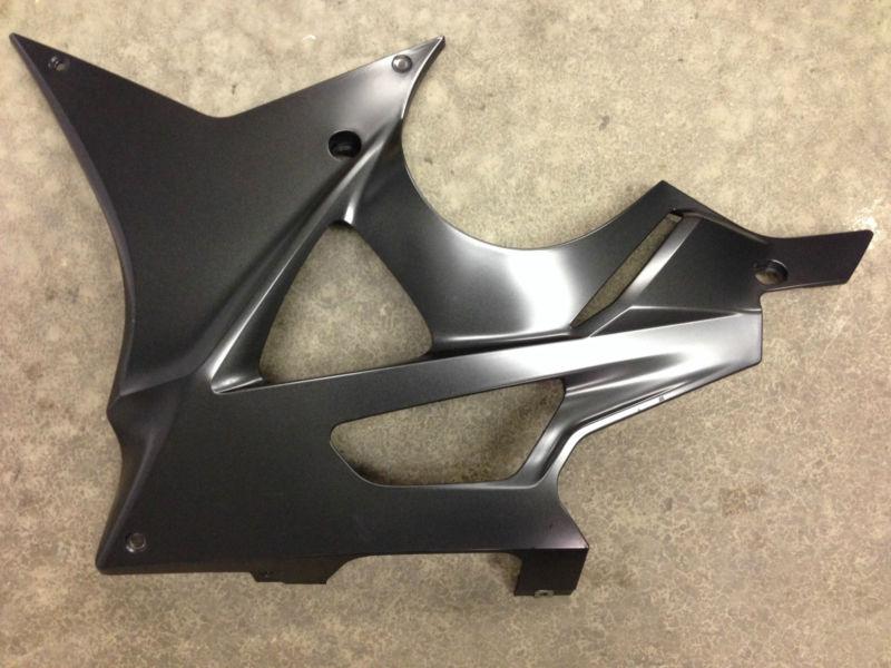 Bmw s1000rr oem thunder grey lower fairing left, great condition!