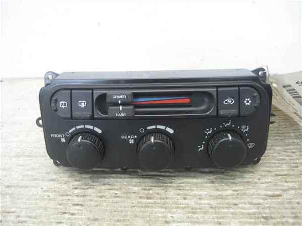 04-07 caravan heater ac air temperature control unit