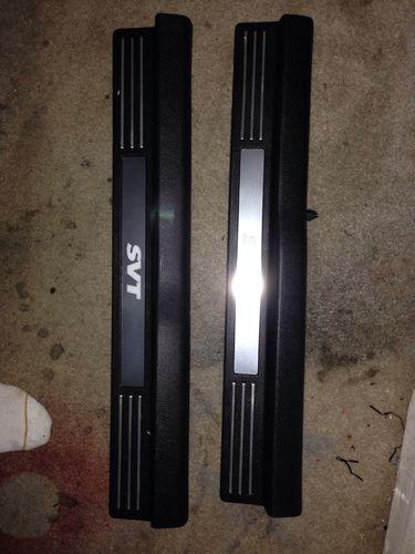 2010 shelby gt500 mustang lighted sill plates