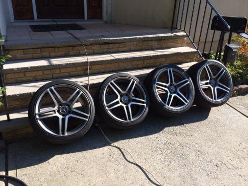 Mercedes benz  sl63 c300 cl63 19" rims and tires