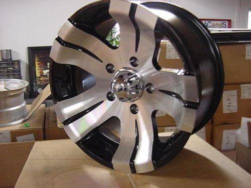 138 ion wheels  15x8 6 lug high offset colorado canyon 6 on 5.5 bolt pattern