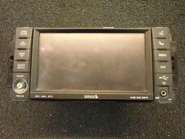 11 dodge challenger oem hdd cd navigation sat radio lkq