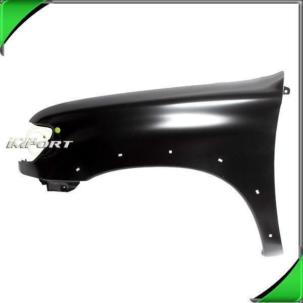 2000-2006 toyota tundra left front fender primed black steel replacement lh capa