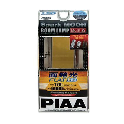 Piaa 19530 large flat panel spark moon led dome bulbs