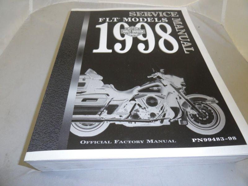 Flt "new old stock" 1998 service manual #99483-98