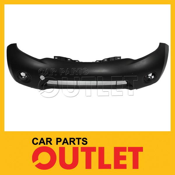 2009 2010 murano front bumper primed black smooth plastic fascia cover 3.5l s/sl