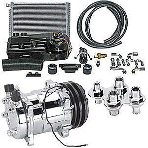 March performance p6020k2 ac kit w/chrm comp v-belt