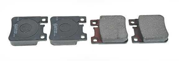 Altrom imports atm d857p - brake pads - rear, metallic