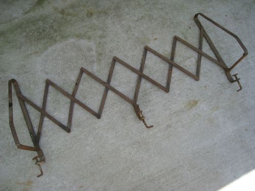 Original 1920&#039;s era running board accordian luggage rack accessory 1930&#039;s ford