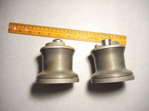 2 vintage ratcheting sailing winches