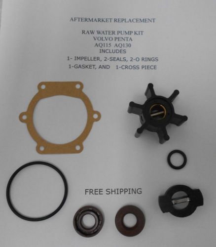 Volvo penta raw water pump kit aq 115 &amp; aq130