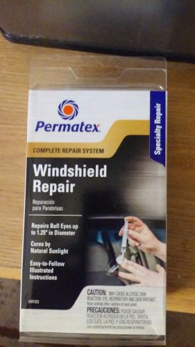 Permatex 09103 windshield repair kit - do it yourself kit