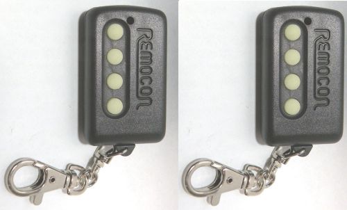 2 -universal car rv alarm garage door gate learning cloning keychain remote nh