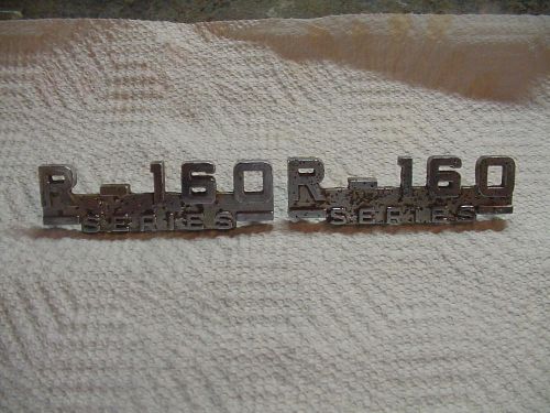 Emblems from 1955 international truck--r-160