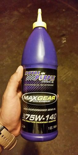 Royal purple 01301 max gear oil&lt;li&gt;75w-140 (4 pack)