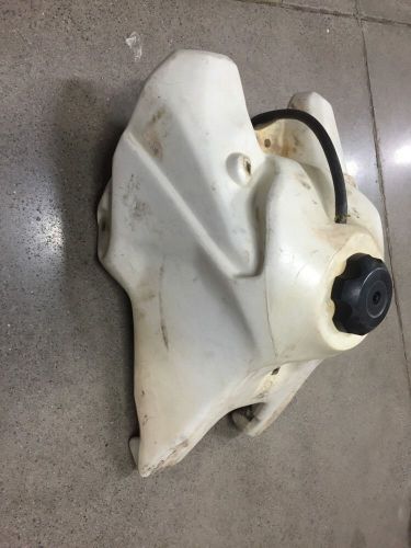 Ims large capacity gas tank white 3.6gal. suzuki ltr450 2006-2009-2007-2008