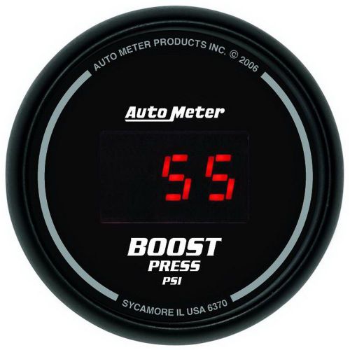 Auto meter 6370 sport-comp; digital boost gauge