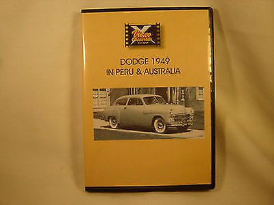 1949 dodge tour incas peru australia denis dvd