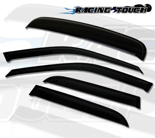 Sun roof &amp; window visor wind guard out-channel 5pcs 2001-2005 lexus is300