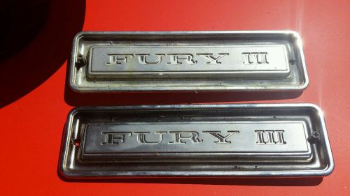 1969 plymouth fury iii emblems