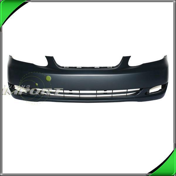 05-08 toyota corolla ce/le primered capa certified front bumper cover assembly
