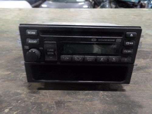 05 kia rio radio receiver am-fm-stereo-cd player