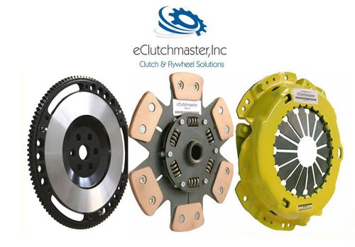 Eclutchmaster stage 2 racing clutch+chromoly flywheel kit 90-96 300zx 3.0l turbo