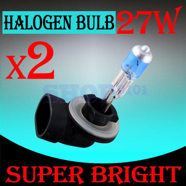 2pcs 881 894 super bright white fog halogen bulb hight power 27w head light lamp