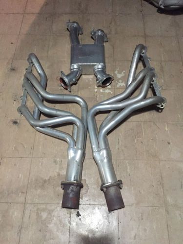 Mustang fox body headers and crossover