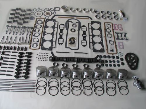 Deluxe engine rebuild kit 1959 ford &amp; thunderbird 430 pistons valves camshaft