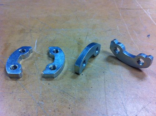 Caster nut plate kit for coyote racing go karts sprint dirt speedway oval camber