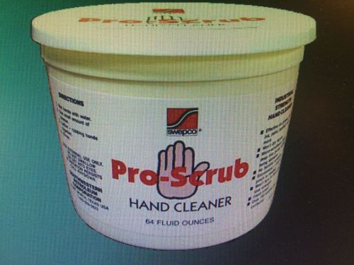 Swepco - proscrub hand cleaner - case 6 each - 64 ounce tubs