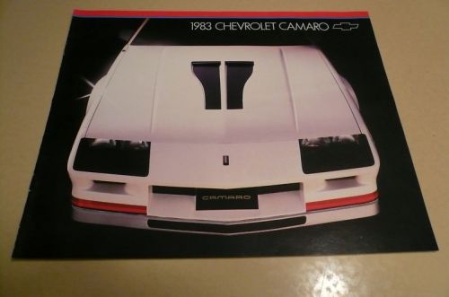 1983 camaro sales brochure z28 berlinetta -  2 for 1