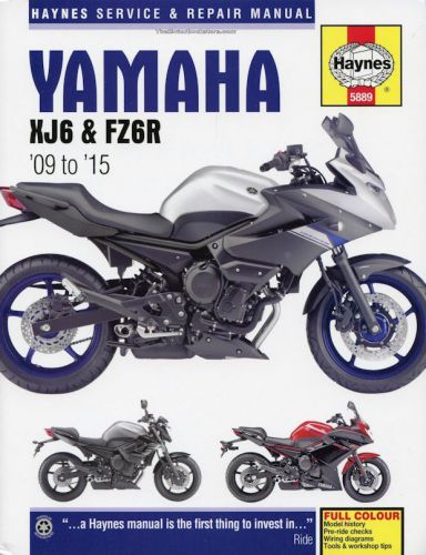 Yamaha xj6 &amp; fz6r repair manual: 2009-2015