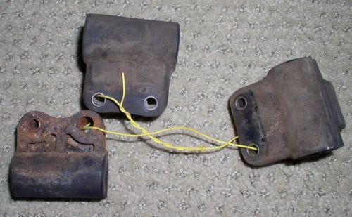 1985 honda atc atv 250es big red head light mounts, rubber bushings